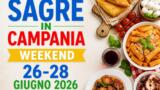 Sagre in Campania nel weekend 26 giugno – 28 giugno 2026: le migliori da non perdere