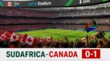 Sudafrica-Canada 0-1: orario, canale e risultato Mondiali 2026