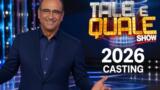 Tale e Quale Show 2026, partono i casting