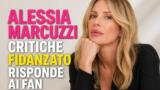 Alessia Marcuzzi critiche fidanzato risponde ai fan