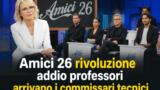 Amici 26, rivoluzione nel format: addio professori, arrivano i commissari tecnici