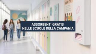 Assorbenti gratis nelle scuole della Campania: la mozione