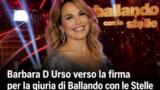 Barbara D’Urso verso la firma per la giuria di Ballando con le Stelle