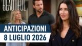 Beautiful, 8 luglio 2026: anticipazioni puntata di oggi