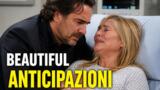 Beautiful: Ridge non si arrende alla malattia di Taylor, le anticipazioni