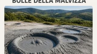 Bolle della Malvizza: cosa sono e come visitare i vulcanetti di fango di Montecalvo Irpino