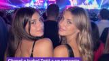 Chanel e Isabel Totti vip al concerto di Ultimo