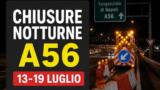 Chiusure notturne sulla Tangenziale di Napoli: il programma della settimana 13-19 luglio