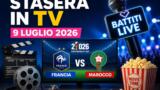 Cosa c’è stasera in TV giovedì 9 luglio 2026: programmi, film e palinsesto prima serata