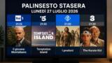 Cosa c’è stasera in TV? Palinsesto lunedì 27 luglio 2026
