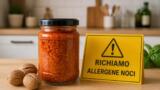 De Cecco richiama il Pesto Rosso: allergene noci non dichiarato in etichetta