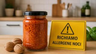 De Cecco richiama il Pesto Rosso: allergene noci non dichiarato in etichetta