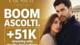 Far Away, boom di ascolti in streaming: +51K nella classifica Total Audience