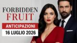 Forbidden Fruit, 16 luglio 2026: anticipazioni puntata di oggi