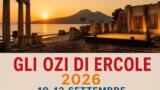 Gli Ozi di Ercole 2026 a Ercolano: Amore e guerra tra mito, poesia e musica dal 10 al 12 settembre