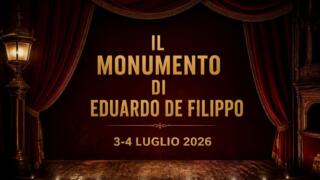 Il Monumento di Eduardo De Filippo al Teatro Elicantropo