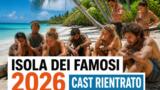 Isola dei Famosi 2026: news sul cast rientrato