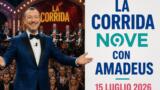La Corrida su Nove con Amadeus: il talent dei dilettanti allo sbaraglio torna in tv