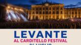 Levante in concerto al Carditello Festival: il 26 luglio al Real Sito di Carditello