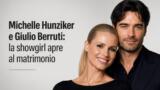 Michelle Hunziker e Giulio Berruti: la showgirl apre al matrimonio