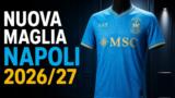 Napoli, svelata la nuova maglia 2026/27: la divisa del Centenario con il Corsiero del Sole