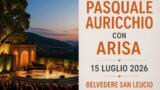 Pasquale Auricchio con Arisa stasera al Belvedere di San Leucio: il controtenore russo-campano alla corte della popstar