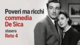 Poveri ma ricchi commedia De Sica stasera Rete 4