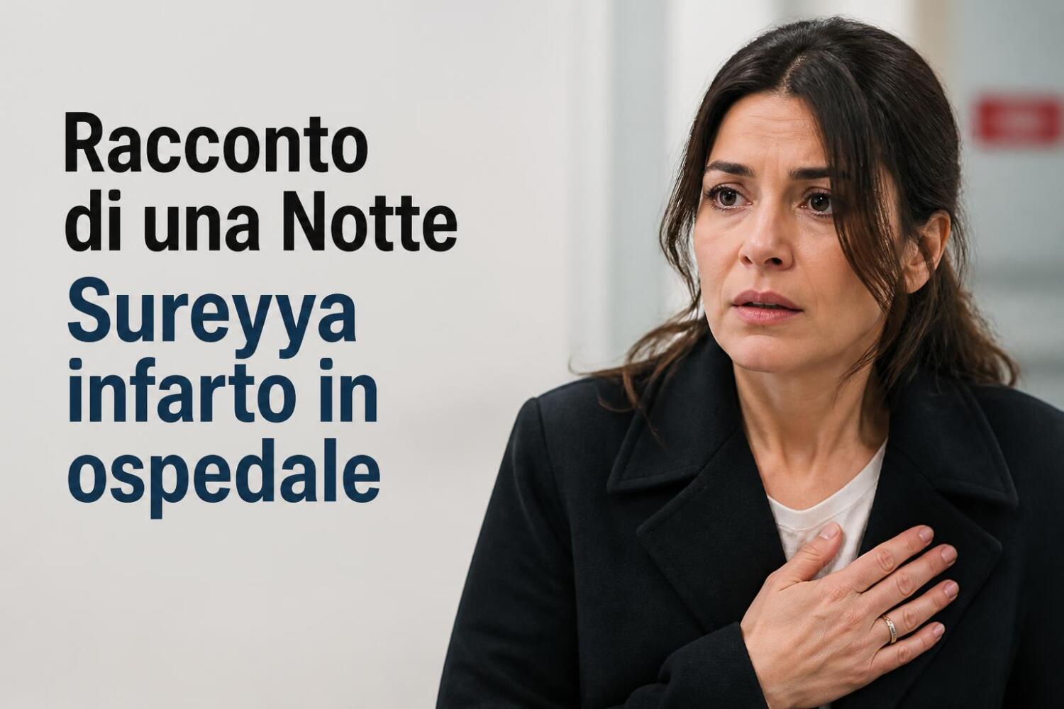 Racconto di una Notte Sureyya infarto in ospedale