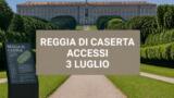 Reggia di Caserta, cambiano gli accessi il 3 luglio 2026 per il concerto di Olly