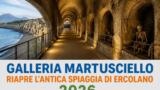 Riapre la Galleria Martusciello: il tunnel verso l’Antica Spiaggia di Ercolano