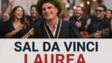 Sal Da Vinci si laurea e festeggia con De Martino