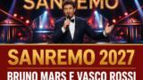 Sanremo 2027, Stefano De Martino punta a Bruno Mars e Vasco Rossi