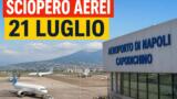 Sciopero aerei martedì 21 luglio 2026: voli EasyJet e DAT a rischio, orari e fasce garantite