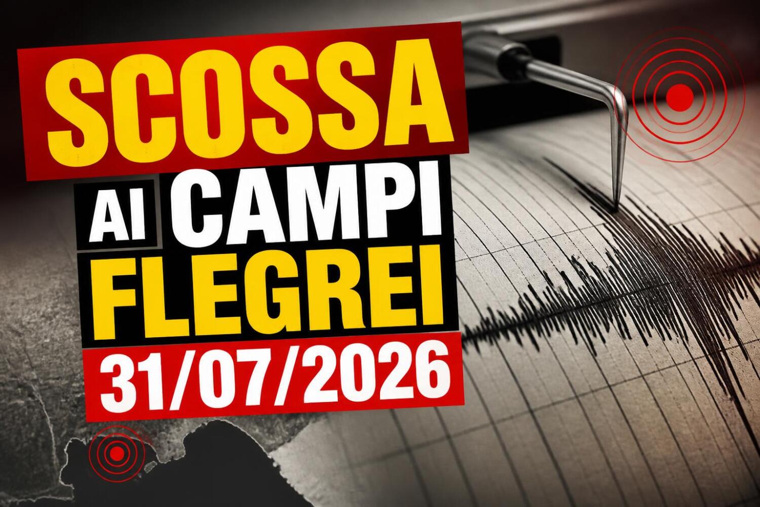 Terremoto ai Campi Flegrei, scossa di magnitudo 4.0 avvertita a Napoli: boato e paura