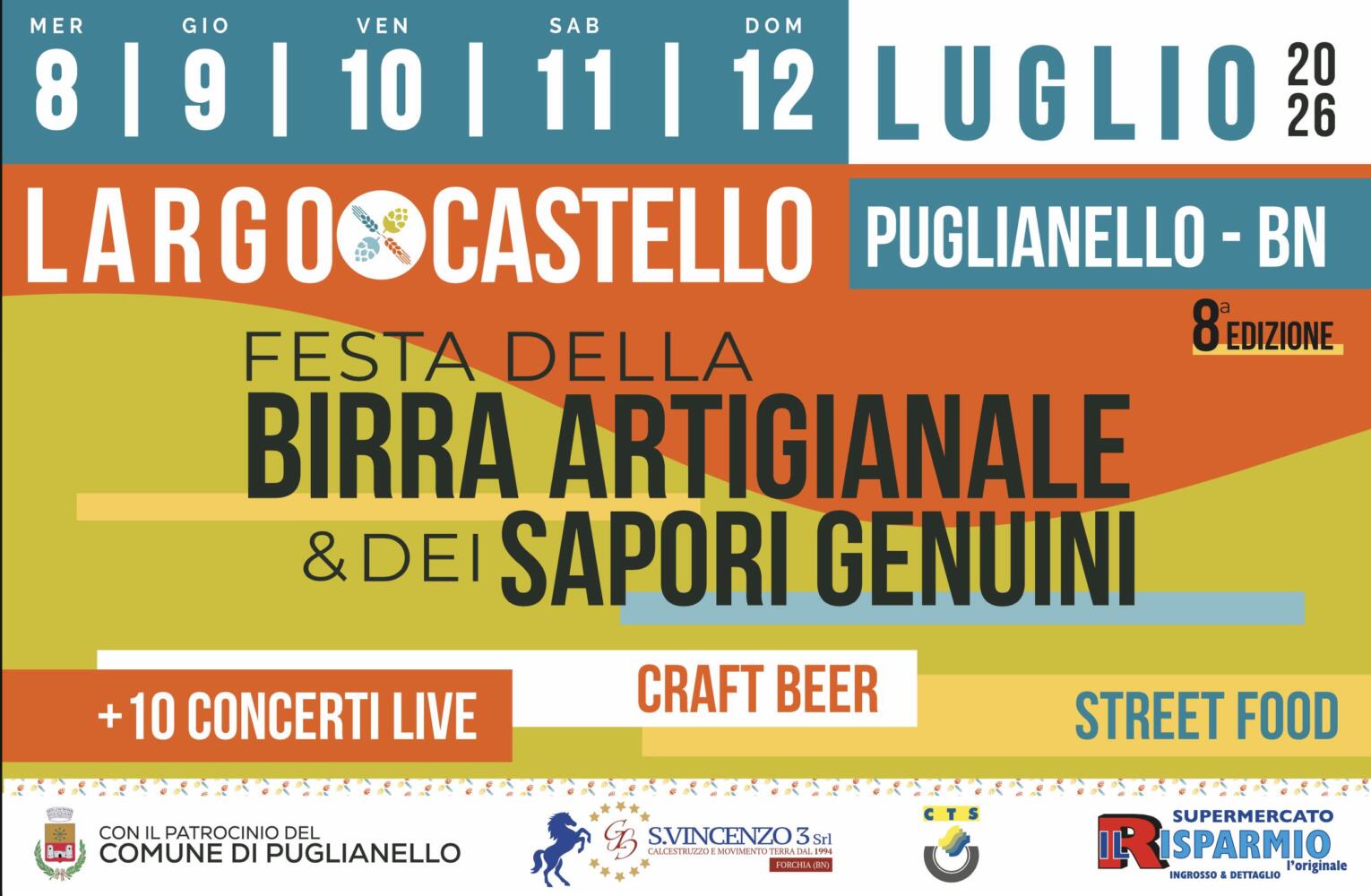 Largo Castello 2026 - locandina ufficiale