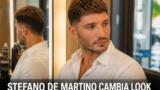 Stefano De Martino cambia look per l’estate: taglio graduato a Napoli dall’hair stylist di fiducia