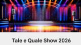 Tale e Quale Show 2026, Carlo Conti svela il cast: i 12 concorrenti della nuova edizione