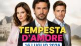 Tempesta d’amore, anticipazioni puntata 16 luglio 2026: Yannik invita Larissa in escursione, sorpresa da una tempesta