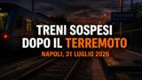 Terremoto a Napoli, treni sospesi: Cumana e Circumflegrea ferme