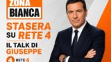 Zona Bianca stasera su Rete 4 il talk di Giuseppe Brindisi