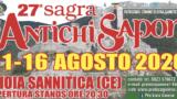 27ª Sagra degli Antichi Sapori a Gioia Sannitica: dal 11 al 16 agosto 2026