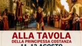 Alla tavola della principessa Costanza 2026 a Teggiano: artisti di strada nel borgo