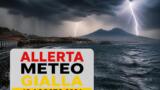 Allerta meteo gialla a Napoli oggi 13 agosto: chiuse spiagge e parchi cittadini dalle 13 alle 20