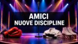 Amici, pugilato judo e pattinaggio tra le novità del talent