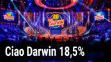 Ascolti tv, Ciao Darwin di Bonolis stravince con il 18,5%