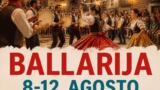 Ballarija 2026 a Controne: musica e danze popolari mediterranee dall’8 al 12 agosto