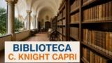 Biblioteca C. Knight alla Certosa di Capri: 6.600 volumi donati aperti al pubblico