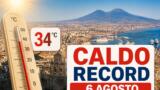 Caldo record a Napoli, giovedì bollino rosso: le regole anti-afa