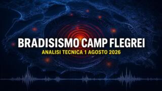 Campi Flegrei, l’analisi tecnica: “Non è uno sciame”, 365 eventi e sequenza ancora attiva al Monte Olibano