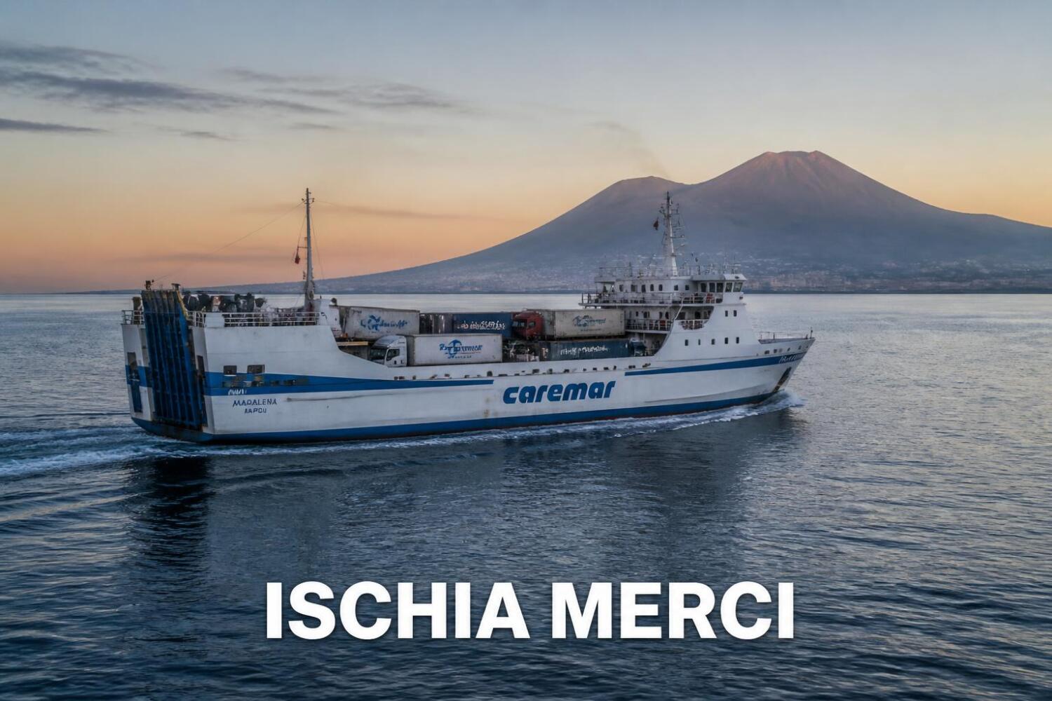 Campi Flegrei, nuove corse Caremar per garantire le merci a Ischia: il piano dei collegamenti